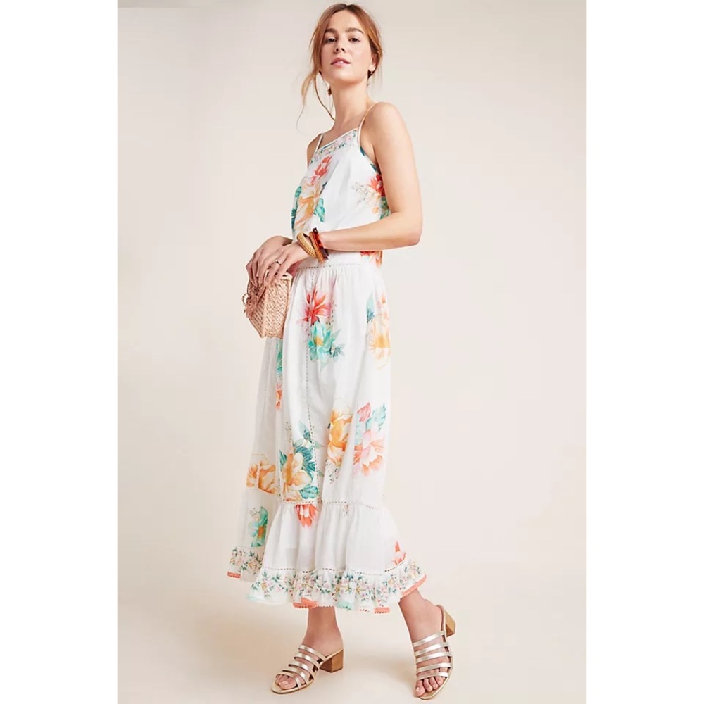 Farm Rio Anthropologie Lantanas Dress